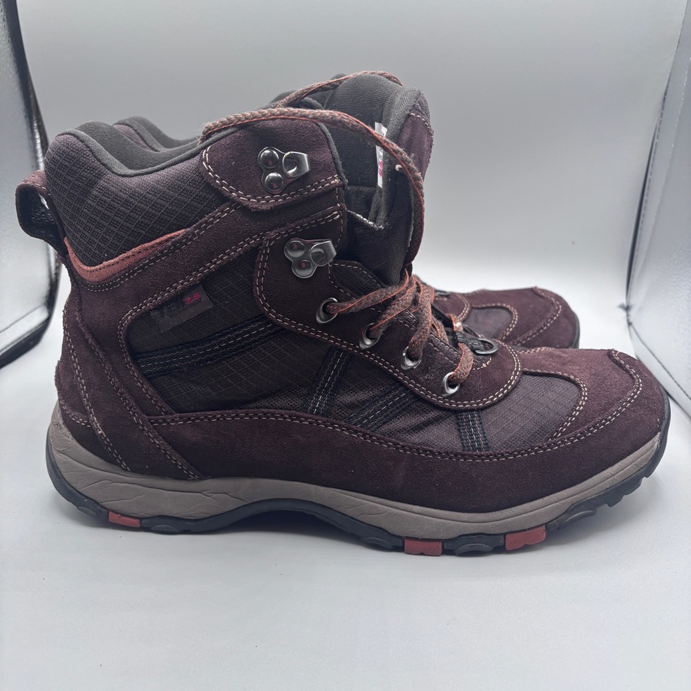 LL Bean TEK 2.5 Brown Hiking Utility Lace Up Boot Mens 11 Medium Primaloft - Picture 4 of 13